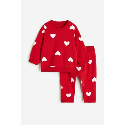 2-piece Patterned Jersey Set