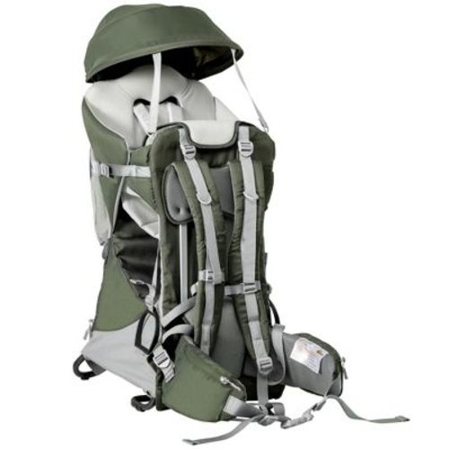 Qaba Foldable Baby Backpack Carrier For Hiking, Day Trips, Toddler Carrier Accessory Holder, Baby Shoulder Carrier, 6-36 Months