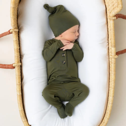 Riley Newborn Hat Bundle (Top + Bottom)