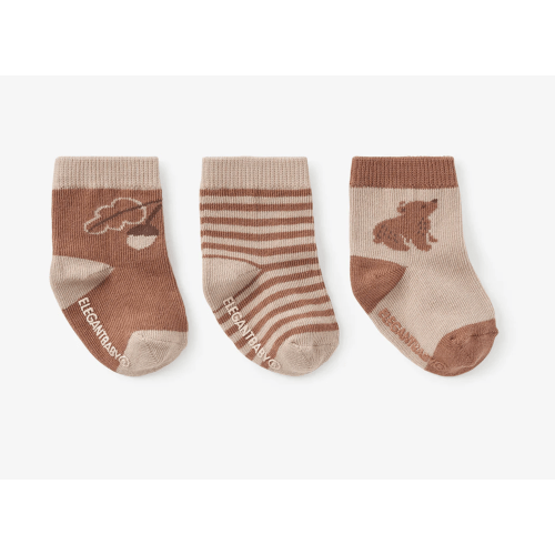 Bear Non Slip Baby Sock Set 3pk – Elegant Baby