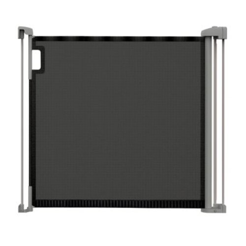 Summer by Ingenuity The Thruway 52W Series Pet and Baby Retractable Gate with Tuck Away Black Mesh Panel, Fits Openings up to 52 Inches Wide, Ages 6-24 Months