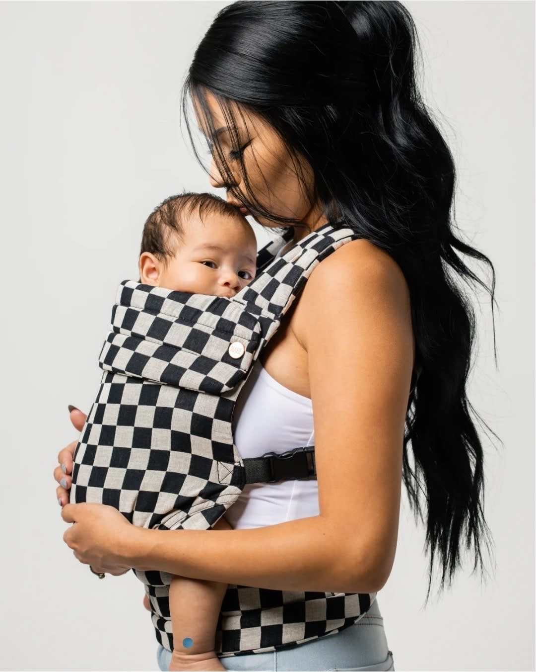 The Monarch Baby Carrier - Ebony Check – Mabē