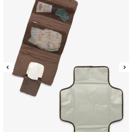 Diaper Changing Pad Organizer in Hazelnut | CALPAK
