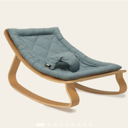LEVO Baby Rocker in natural wood – Charlie Crane Paris