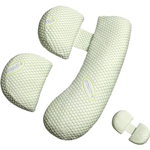Pregnancy Pillow for Pregnant Women, Soft Pregnancy Body Pillow,Support for Back, HIPS, Legs, Maternity Pillow with Detachable and Adjustable Pillow Cover