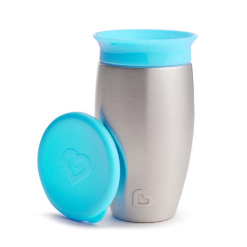 Miracle Stainless Steel 360° Sippy Cup, 10oz | Munchkin