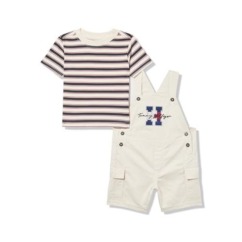 Tommy Hilfiger baby-boys 2pc Shortall Set