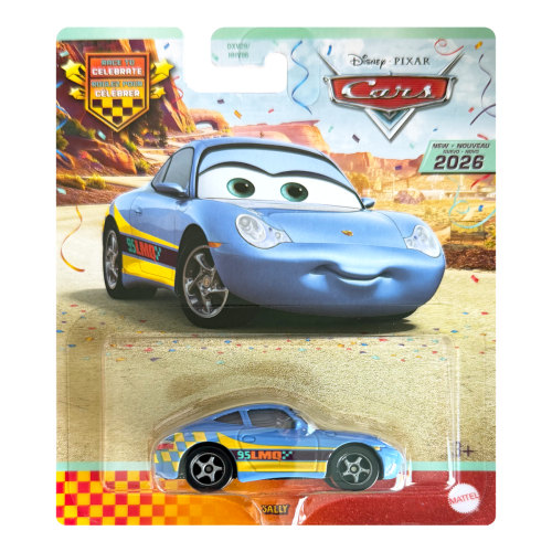 Disney Pixar Cars 20th Anniversary Sally Race To Celebrate 2026 Die-Cast Car