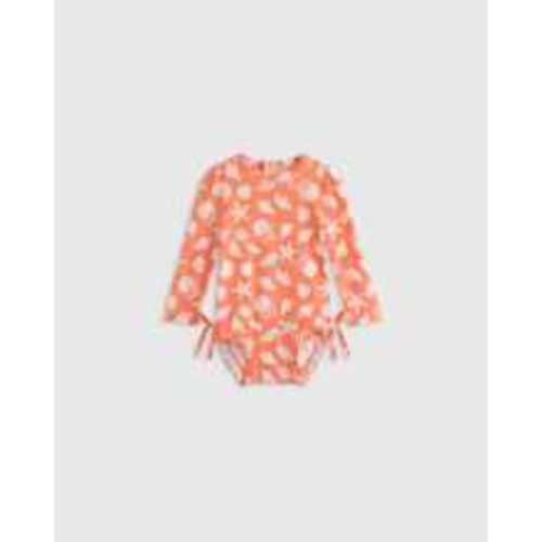 Long Sleeve Tie One-Piece Swimsuit
