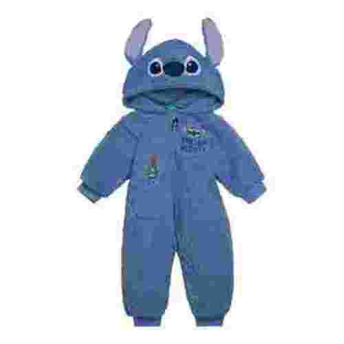 Disney Lilo & Stitch Cozy Sherpa Zip Up Cosplay Coverall Newborn to Infant