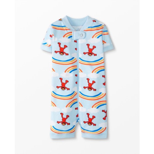 EZRA- Sesame Street Summer Baby Shortie Sleeper