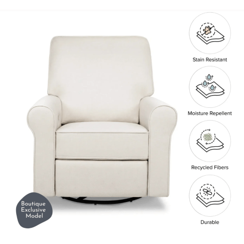 Monogram by Namesake - Monroe Pillowback Power Recliner - Natural – Posh Baby