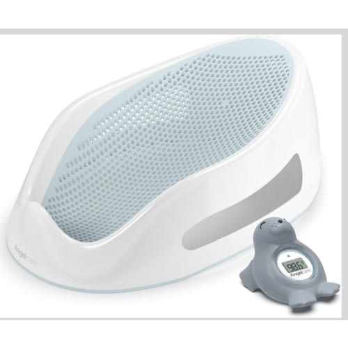 Angelcare Baby Bath Support & Thermometer Bundle