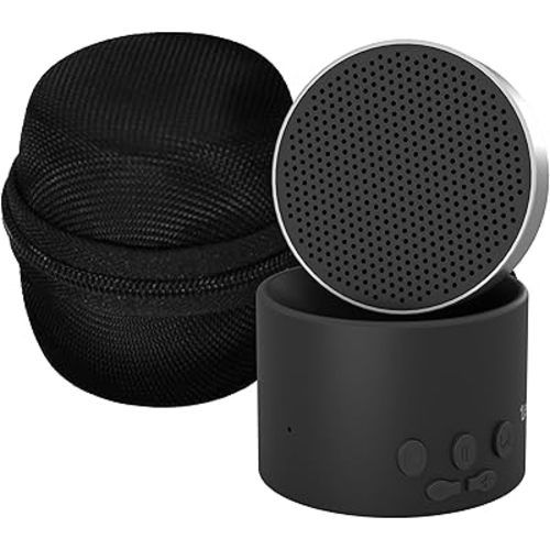 Adaptive Sound Technologies LectroFan Micro2 - Sound Machine for Sleep - Built-in Microphone - Noise-Masking - Precision Volume Settings - Sleek Design - Black Noise Machine, Black Carrying Case
