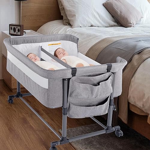 Bedside Twin Bassinet