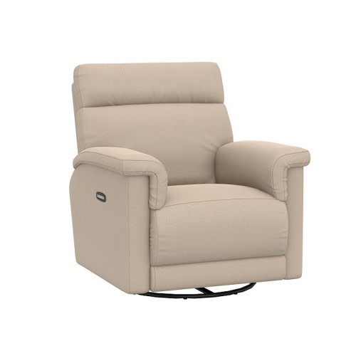 Dream Deluxe Recliner Performance Plush Chenille Oat