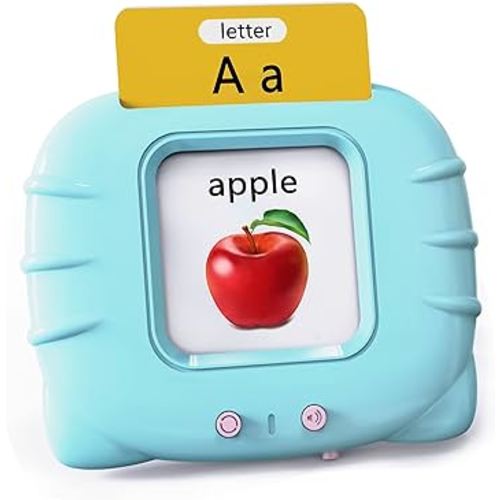 Audible Learning Toy with Music for Toddler Age 1 2 3 4 5, 520 Sight Words Flash Cards Kindergarten Toy for Boys to Learn Alphabet Number Color Shapes and More