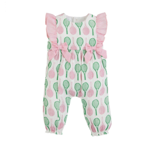 Tennis Print Baby Longall