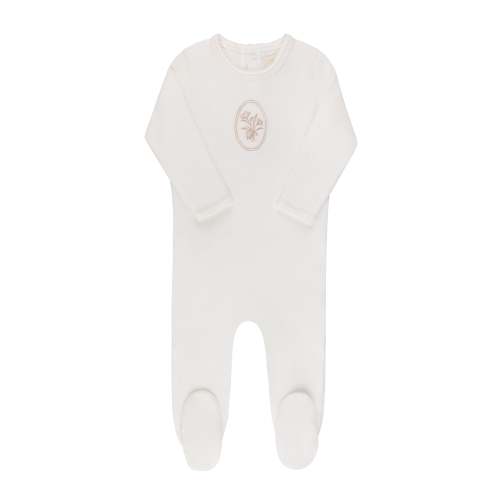 Velour Center Floral Collection - Footie – Ely's & Co.