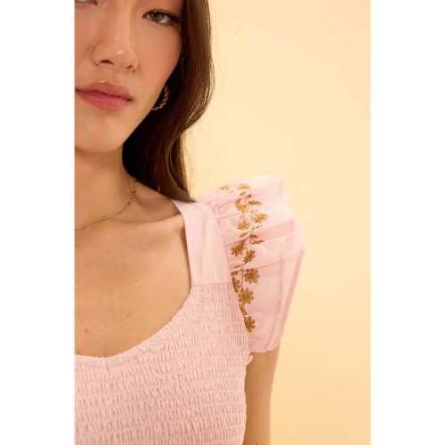 Hattie Dress in Embroidered Spring Floral - Ivy City Co | Maisonette