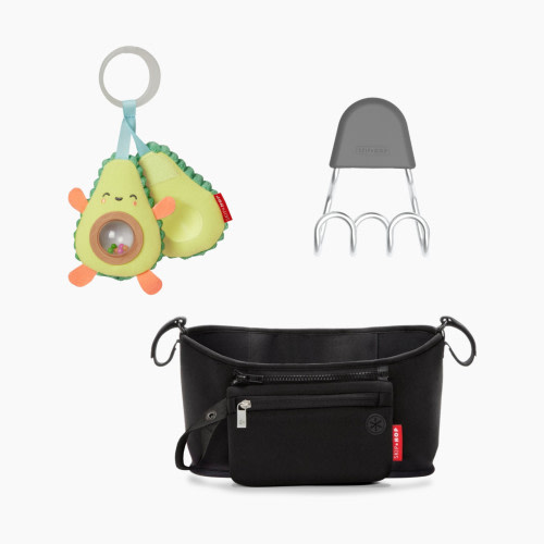 Skip Hop Stroller Starter Pack Bundle - Black
