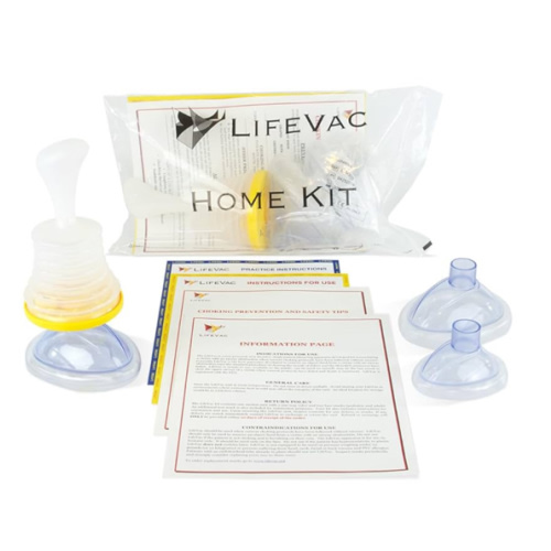 LifeVac Home Kit - Portable Suction Rescue Device, First Aid Kit for Kids and Adults, Portable Airway Suction Device for Children and Adults