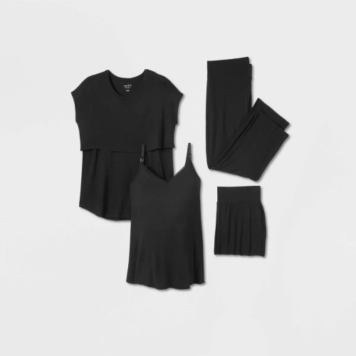 Ingrid and Isabel Nursing Maternity Pajama Set