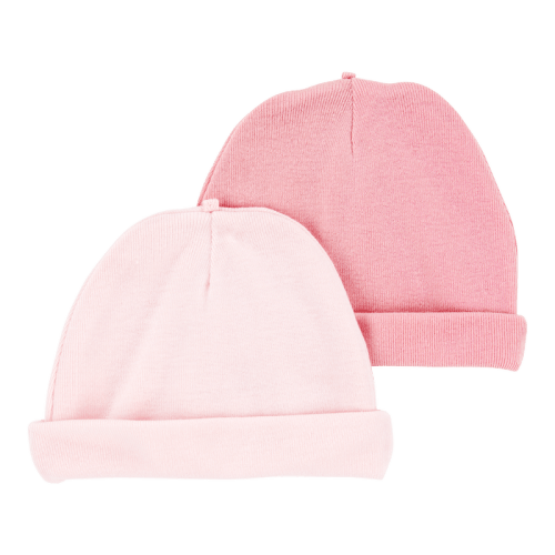 Rose Bébé Emballage de 2 bonnets | Carter’s Oshkosh Canada