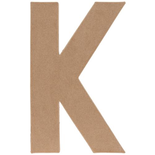 Paper Mache Letter - 8 1/2&quot;