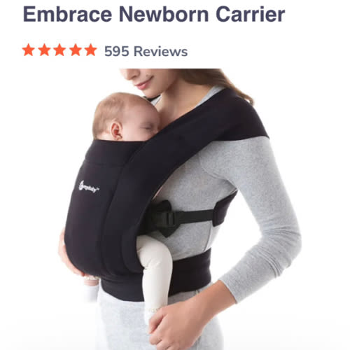 Shop Embrace Baby Carrier For Newborn | Ergobaby