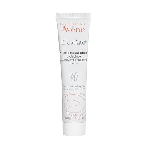 Eau Thermale Avene Cicalfate+ Restorative Protective Cream - Wound Care - Helps Reduce Look of Scars - Postbiotic Skincare - Non-Comedogenic - 1.3 Fl Oz (Pack of 1)