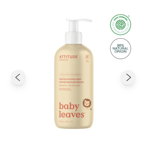Baby Shampoo & Body Wash 2-in-1