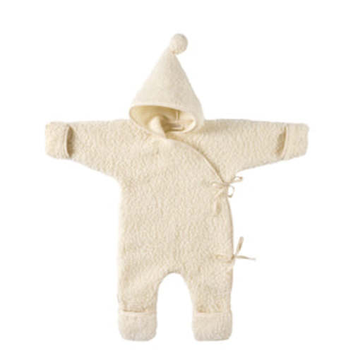 MERINO WOOL SNUGGLESUIT BABY ROMPER – BINIBAMBA