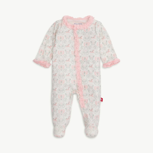 Magnetic Footie with Ruffle – Magnetic Me – Carousel Size 3-6 Months