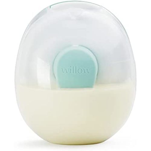 Willow Go Pump Reusable Breast Milk Containers, 2 Ct, Holds 5 oz. Per Container, Breastfeeding Essential for The Willow Go Wearable Breast Pump, Hands-Free Pumping