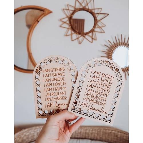 Affirmation Sign Boho Affirmation Sign Boho Nursery Decor - Etsy