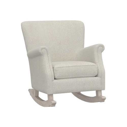 Minna Small Spaces Rocking Chair & Ottoman | Pottery Barn Kids