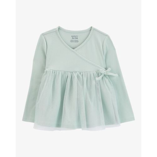 Baby Glitter Tulle Wrap Top - Carter's | Carter's
