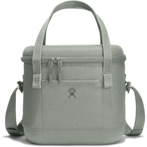 Hydro Flask Carry Out Soft Cooler - Insulated Travel Cooler Bag - 12 Liters - Agave Green