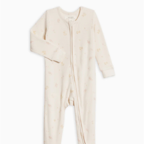 Kit Ribbed Zipper Sleeper