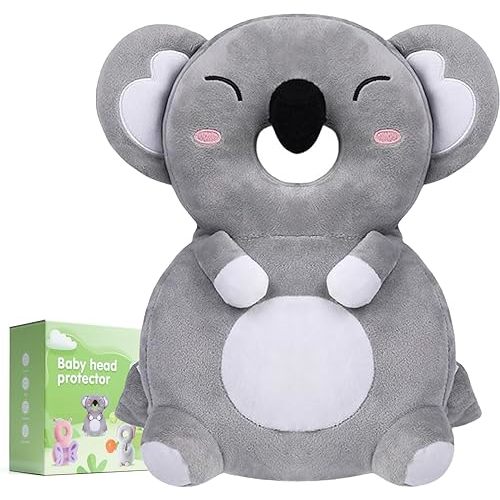 Baby Fall Back Head Protector - Baby Head Protector Backpack for Crawling Walking Gifts - Adjustable Toddlers Head Safety Pad Cushion