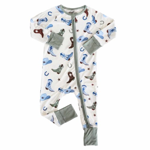 Boot Scootin' Convertible Zip Romper
