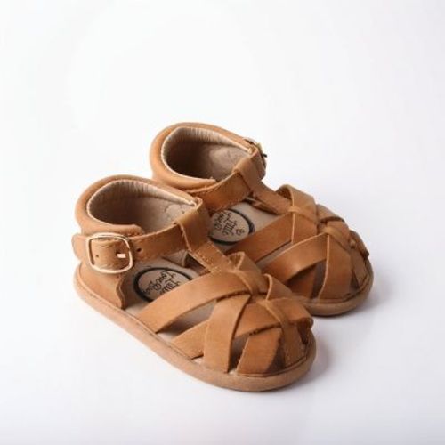 Little Love Bug Company Closed Toe Sandal Blush Size 3