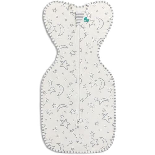 Love to Dream Swaddle UP, Silky-Lux 1.0 TOG, Super Soft, Luxurious 100% Viscose from Bamboo, Allow Baby to Sleep in Their Preferred Arms Up Position, Snug Fit Calms Moro Reflex, Cream, 13-19lbs