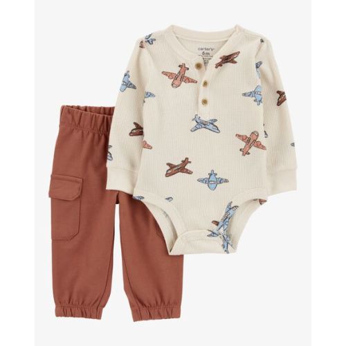 Baby 2-Piece Airplane Bodysuit Pant Set - Carter's | Carter's