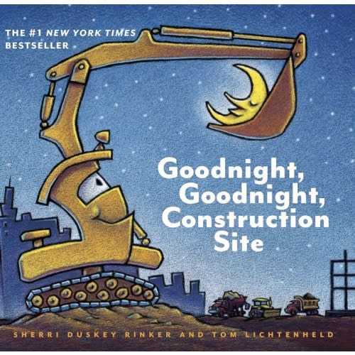 Goodnight, Goodnight Construction Site (Board Book for Toddlers, Children's Board Book)