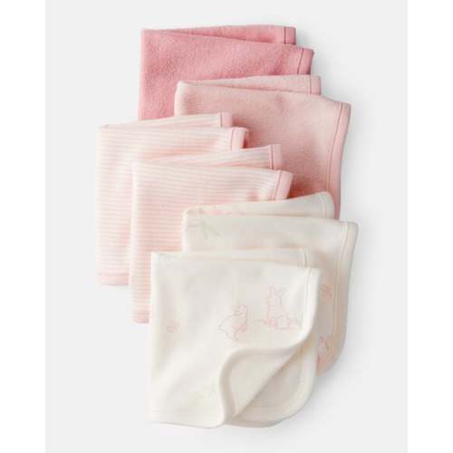 Baby Girl 6-Pack Washcloths - Pink | Carter's