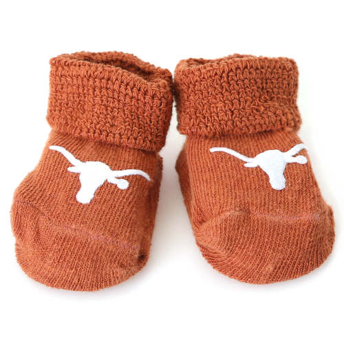 Newborn Texas Longhorns Gift Box Bootie – University Co-op