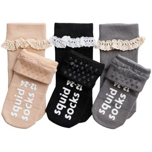 squid socks Viscose from Bamboo Socks | 0-6M, 6-12M, 12-24M, & 2T-3T | Socks that Stay On | As Seen on Shark Tank