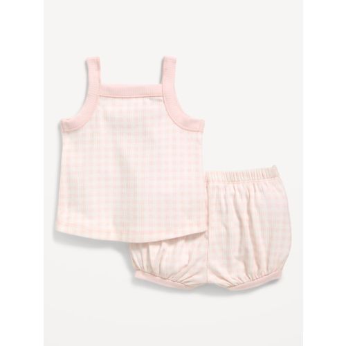 Ribbed Cami Tank and Shorts Set for Baby